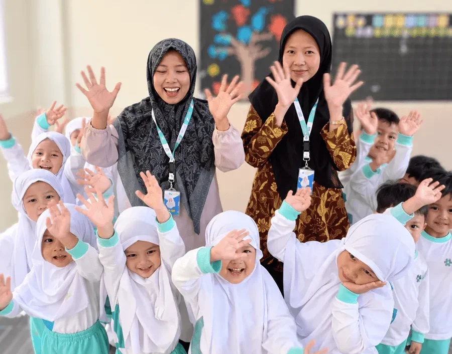 Preschool children learning